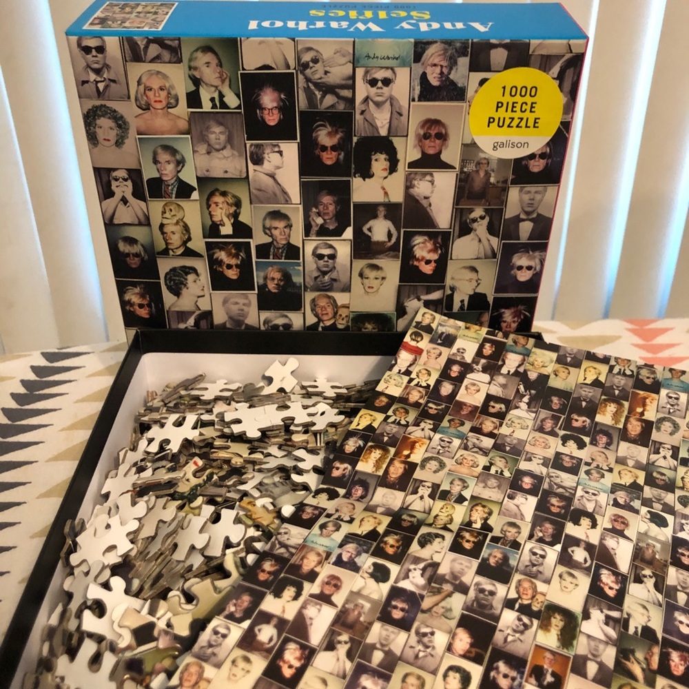 Andy Warhol Selfie Puzzle